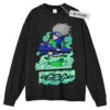 Kakashi Squad Sweater, Naruto Shippuden Sweater, Anime Sweater, Anime Adult Sweater, Long Sleeve Sweater