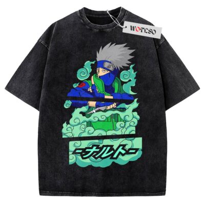 Kakashi Squad Shirt, Naruto Shippuden Shirt, Anime Shirt, Anime Adult Shirt, Vintage Tee