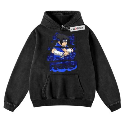 Uchiha Sasuke Hoodie, Naruto Shippuden Hoodie, Anime Hoodie, Anime Adult Hoodie, Vintage Hoodie