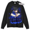 Uchiha Sasuke Sweater, Naruto Shippuden Sweater, Anime Sweater, Anime Adult Sweater, Long Sleeve Sweater