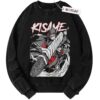 Kisame Sweater, Naruto Shippuden Sweater, Anime Sweater, Anime Adult Sweater, Vintage Sweater