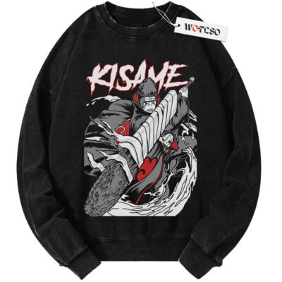 Kisame Sweater, Naruto Shippuden Sweater, Anime Sweater, Anime Adult Sweater, Vintage Sweater