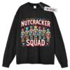 Nut Cracker Squad Sweater, Holiday Sweater, Christmas Movie Sweater, Adult Sweater, Long Sleeve Sweater