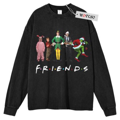 The Grinch Sweater, Buddy the Elf Sweater, Clark Griswold Sweater, Home Alone Sweater, Long Sleeve Sweater