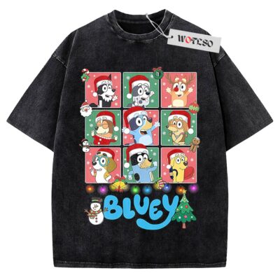 Bluey Shirt, Muffin Bluey Shirt, Disney TV movie Shirt, Christmas Adult Shirt, Vintage Tee