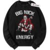 Big nick Sweater, Santa Claus Sweater, Christmas Movie Sweater, Adult Sweater, Vintage Sweater