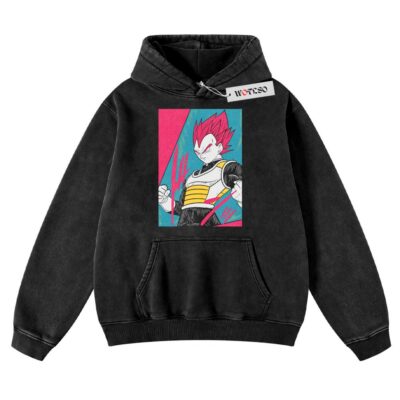 Vegeta Hoodie, DBZ Hoodie, Son Goku Hoodie, Anime Adult Hoodie, Vintage Hoodie