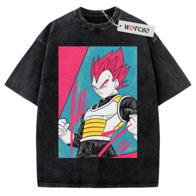 Vegeta Shirt, DBZ Shirt, Son Goku Shirt, Anime Adult Shirt, Vintage Tee