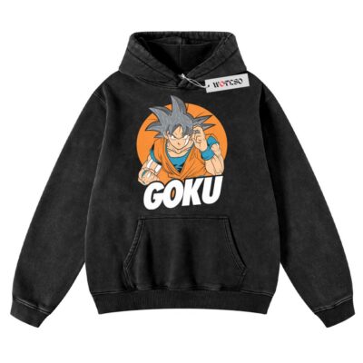 Songoku Hoodie, DBZ Hoodie, Son Goku Hoodie, Anime Adult Hoodie, Vintage Hoodie