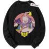 Majin Buu Sweater, DBZ Sweater, Son Goku Sweater, Anime Adult Sweater, Vintage Sweater