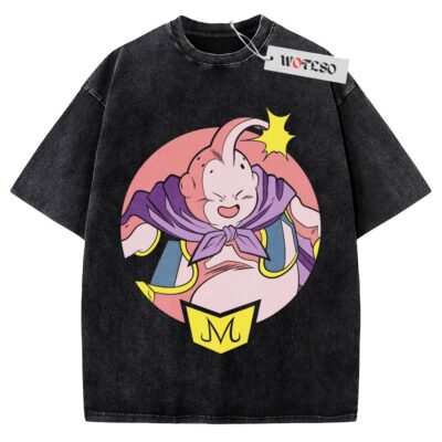 Majin Buu Shirt, DBZ Shirt, Son Goku Shirt, Anime Adult Shirt, Vintage Tee