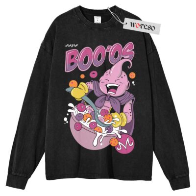 Majin Buu Sweater, DBZ Sweater, Son Goku Sweater, Anime Adult Sweater, Long Sleeve Sweater