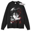 Mikasa Sweater, Attack On Tittan Sweater, Japanese Style Sweater, Anime Adult Sweater, Long Sleeve Sweater