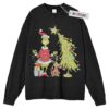 The Grinch Sweater, Holiday Sweater, Christmas Movie Sweater, Adult Sweater, Long Sleeve Sweater