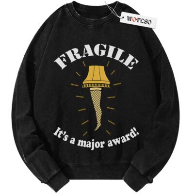 Fragile Sweater, Adult Sweater, Movie Sweater, Christmas Sweater, Vintage Sweater