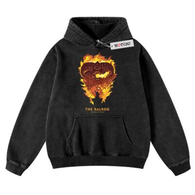 Lord of the Rings Hoodie, The Balrog Hoodie, Sauron Hoodie, Christmas Hoodie, Vintage Hoodie