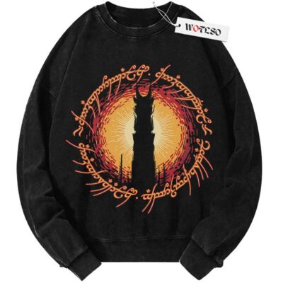 Lord of the Rings Sweater, Lord of the Rings Sauron Sweater, Sauron Sweater, Christmas Sweater, Vintage Sweater