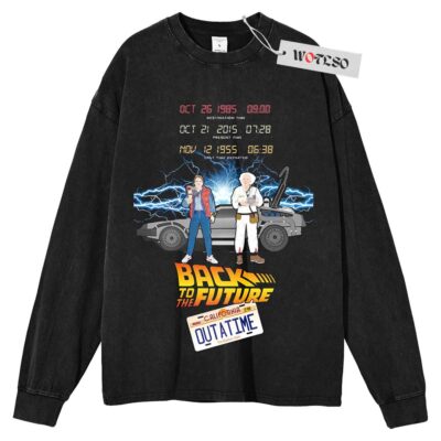 Back to the Future Sweater, Adult Sweater, Movie Sweater, Christmas Sweater, Long Sleeve Sweater