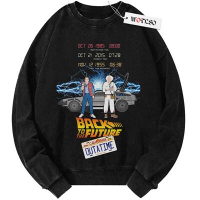 Back to the Future Sweater, Adult Sweater, Movie Sweater, Christmas Sweater, Vintage Sweater