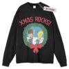 Christmas Rules Beavis And Butt-Head Sweater, Adult Sweater, Movie Sweater, Christmas Sweater, Long Sleeve Sweater