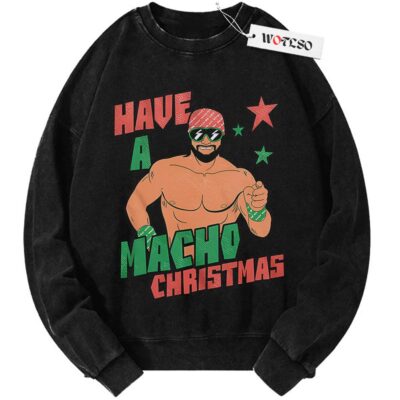 Have a Nacho Christmas Sweater, WWE Sweater, TV Shows Sweater, Christmas Sweater, Vintage Sweater