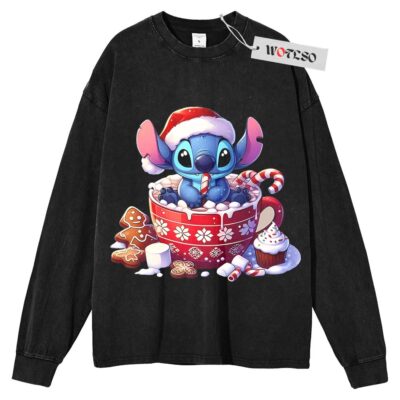 Stitch Sweater, Lilo and Stitch Sweater, Disney Sweater, Christmas Sweater, Long Sleeve Sweater