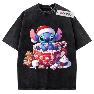 Stitch Shirt, Lilo and Stitch Shirt, Disney Shirt, Christmas Shirt, Vintage Tee