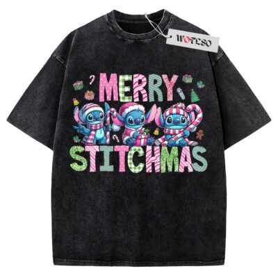 Stitch Shirt, Lilo and Stitch Shirt, Disney Shirt, Christmas Shirt, Vintage Tee