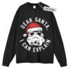 Dear Santa, I Can Explain Sweater, Star War Sweater, Movie Sweater, Christmas Sweater, Long Sleeve Sweater