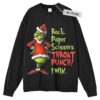 The Grinch Sweater, Holiday Sweater, Adult Sweater, Christmas Sweater, Long Sleeve Sweater