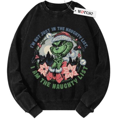 The Grinch Sweater, Holiday Sweater, Adult Sweater, Christmas Sweater, Vintage Sweater