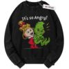 The Grinch Sweater, Holiday Sweater, Adult Sweater, Christmas Sweater, Vintage Sweater