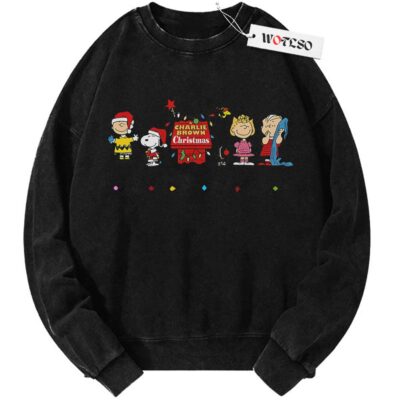 A Charlie Brown Christmas Sweater, Snoopy Sweater, Christmas Movie Sweater, Adult Sweater, Vintage Sweater