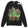 Teenage Mutant Ninja Turtles Sweater, Holiday Sweater, Adult Sweater, Christmas Sweater, Long Sleeve Sweater