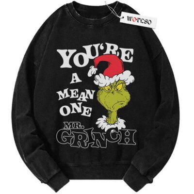 The Grinch Sweater, Holiday Sweater, Adult Sweater, Christmas Sweater, Vintage Sweater