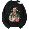 Daddy Home Sweater, Donald Trump Sweater, Holiday Sweater, Christmas Adult Sweater, Vintage Sweater