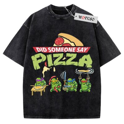 Did someone say Pizza Shirt, Teenage Mutant Ninja Turtles Shirt, Adult Shirt, Christmas Shirt, Vintage Tee