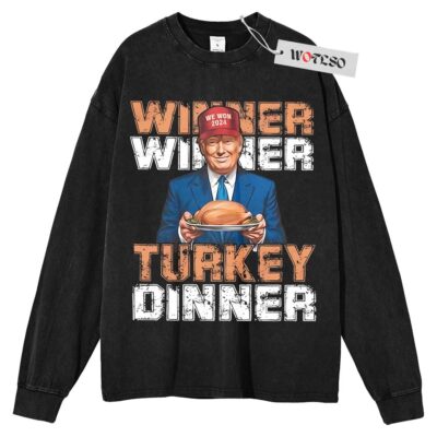 Funny thanksgiving Sweater, Donald Trump thanksgiving Sweater, Retro thanksgiving Sweater, Adult Sweater, Long Sleeve Sweater