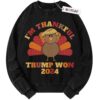 Funny thanksgiving Sweater, Donald Trump thanksgiving Sweater, Retro thanksgiving Sweater, Adult Sweater, Vintage Sweater