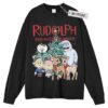 Rudolph the Red Nosed Reindeer Sweater, Christmas Season Sweater, Holiday Sweater, Merry Christmas Sweater, Long Sleeve Sweater