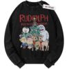 Rudolph the Red Nosed Reindeer Sweater, Christmas Season Sweater, Holiday Sweater, Merry Christmas Sweater, Vintage Sweater