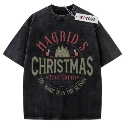 Hagrid's Christmas Tree Farm Shirt, Christmas Season Shirt, Holiday Shirt, Christmas Shirt, Vintage Tee