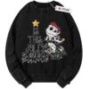 Nightmare Before Christmas Sweater, Jack Skellington Sweater, Jack and Sally Holiday Sweater, Disneyland Family Xmas Sweater, Vintage Sweater