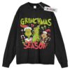 The Grinch Sweater, Holiday Sweater, Adult Sweater, Christmas Sweater, Long Sleeve Sweater