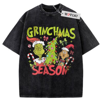 The Grinch Shirt, Holiday Shirt, Adult Shirt, Christmas Shirt, Vintage Tee