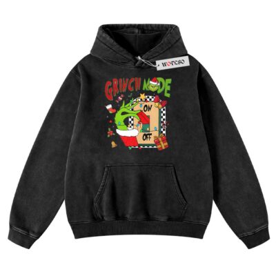 The Grinch Hoodie, Holiday Hoodie, Adult Hoodie, Christmas Hoodie, Vintage Hoodie