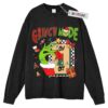 The Grinch Sweater, Holiday Sweater, Adult Sweater, Christmas Sweater, Long Sleeve Sweater