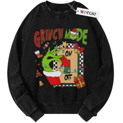 The Grinch Sweater, Holiday Sweater, Adult Sweater, Christmas Sweater, Vintage Sweater