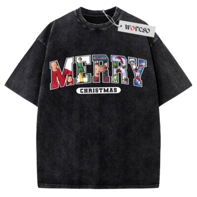 MERRY Christmas 90s Movies Shirt, Christmas 90s Movies Shirt, Movies Shirt, Adult Shirt, Vintage Tee