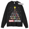 Marvel Superhero Christmas Sweater, Disney Avengers Christmas Sweater, Marvel Superhero Christmas Sweater, Marvel Friends Christmas Tee Sweater, Long Sleeve Sweater